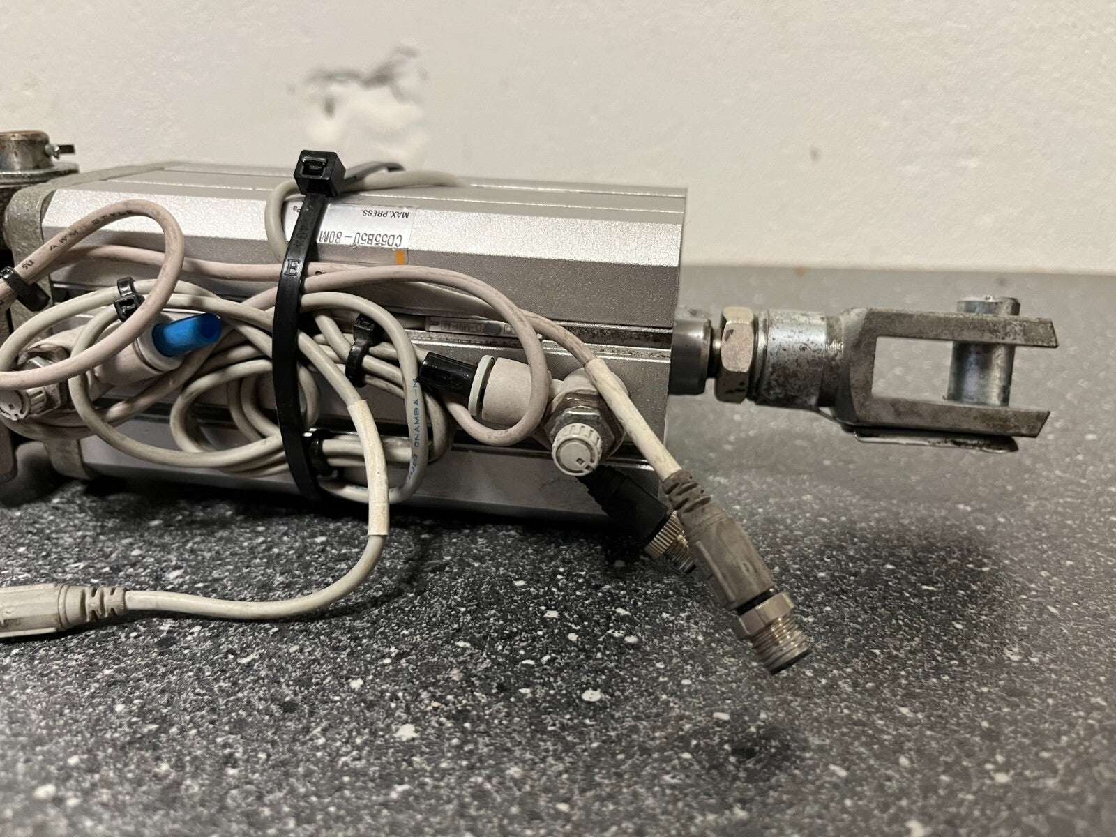 SMC Pneumatic Cylinder CD55B50-80M, Double Acting, 80mm Stroke, Tested & Working
