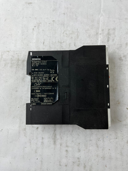 Siemens 3UN2100-0AN7 Thermistor Motor Protection Relay 220-240V Used Spare Unit