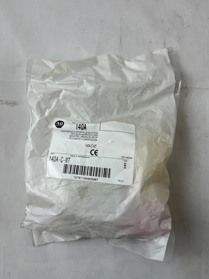 Allen-Bradley 140A-C-MT Emergency Stop Push Button Twist Release New Spare Unit