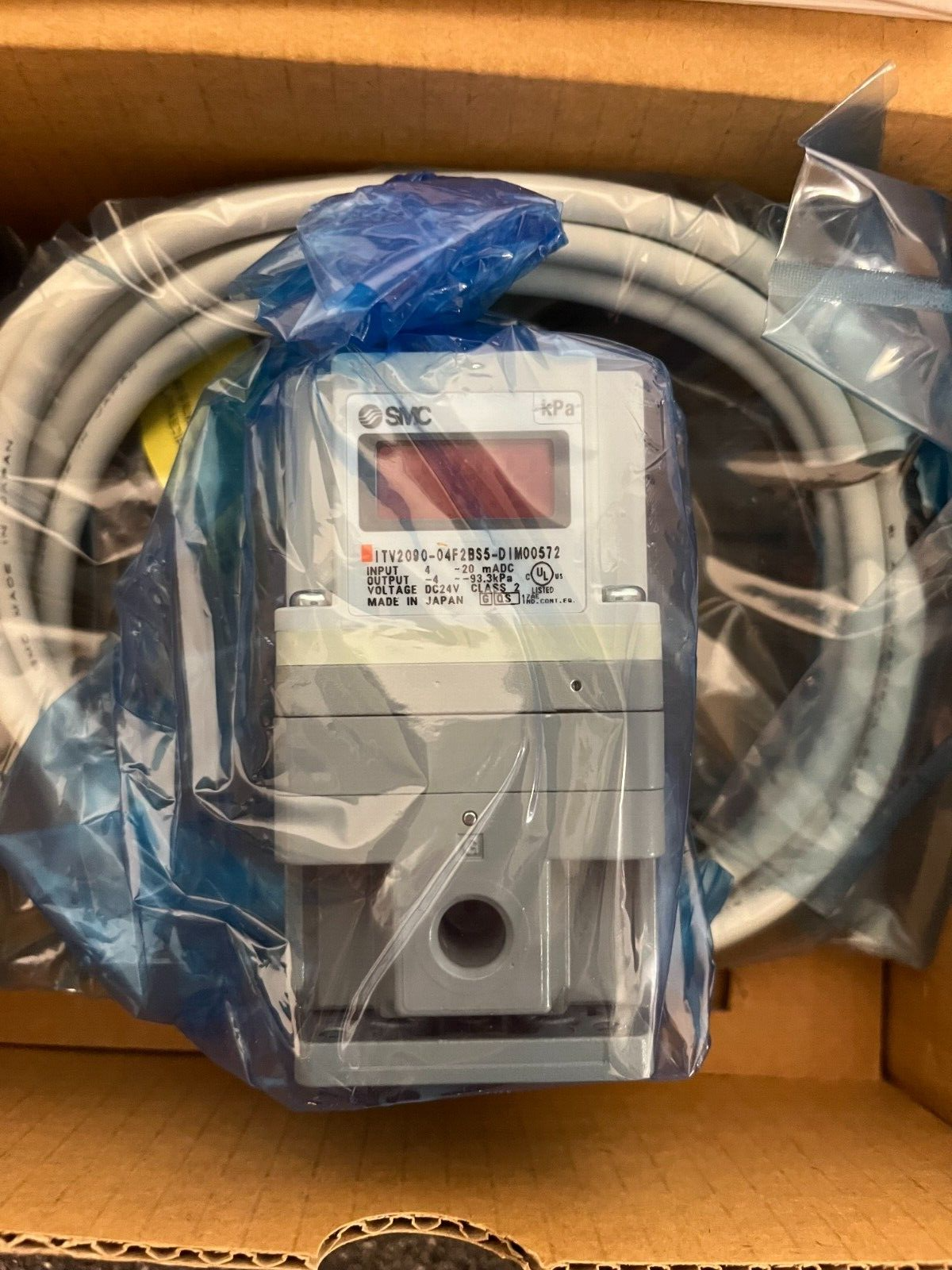 SMC ITV2090-04F2BS5-DI Electro-Pneumatic Regulator E/P 0.2-1.0 MPa NEW IN BOX