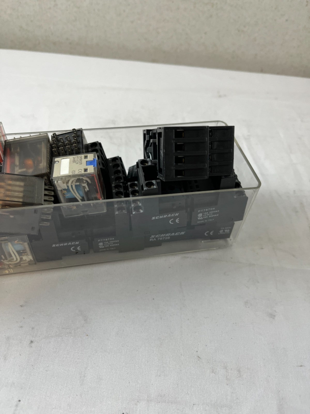 Schrack PT570024 PT570730 Relay Lot 24VDC 230VAC Mixed Used Bundle Spare Units