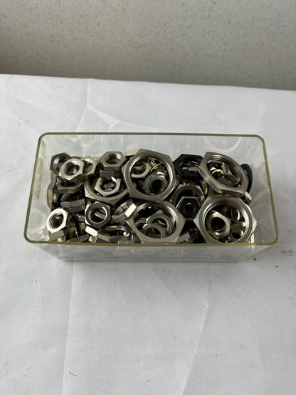 Sensor Mounting Hardware Lot Lock Nuts Washers M12 M18 M30 New Mixed Assortment
