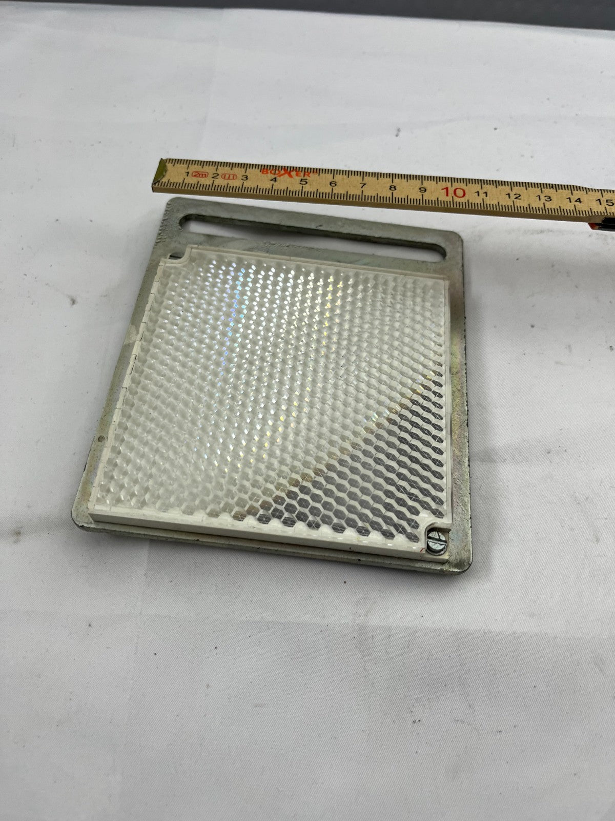 Bundle of 20 Industrial Retro-Reflector Plates 10x10 cm Mounting Brackets Spares