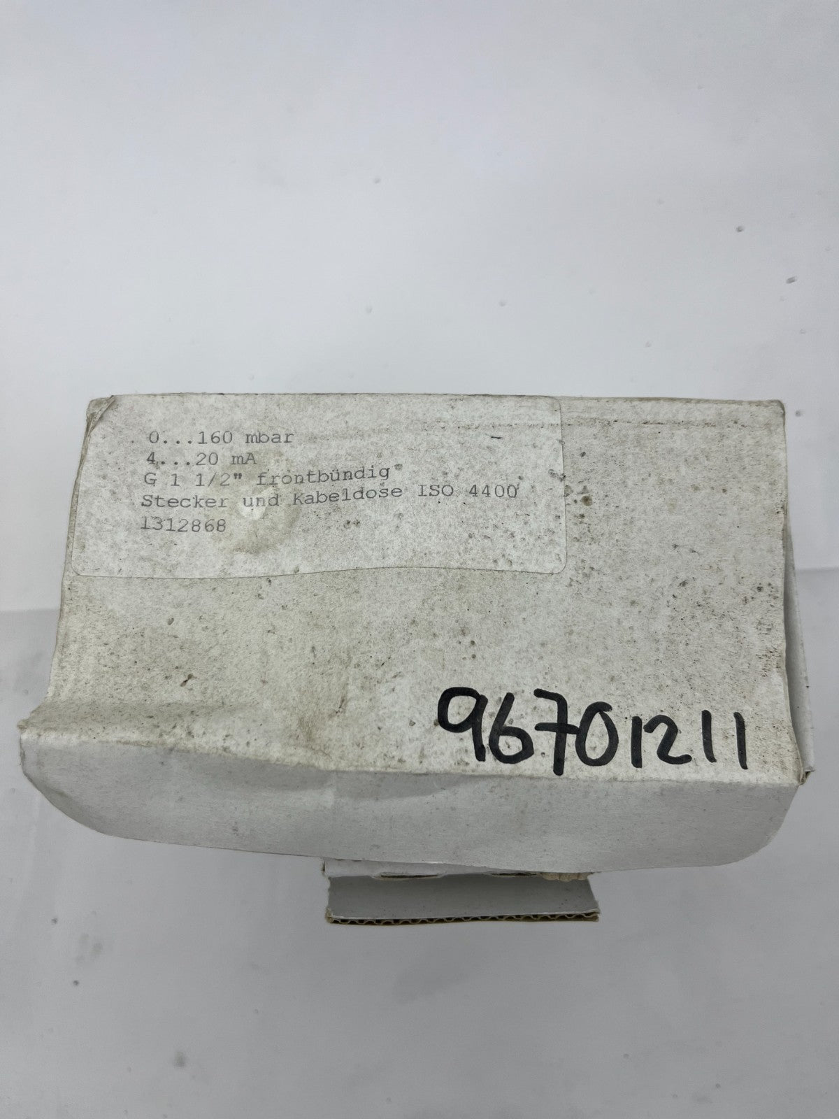 NEW BD Sensors LMK 351 Pressure Transmitter 0–160 mbar 4–20mA G1½" ISO4400 Boxed