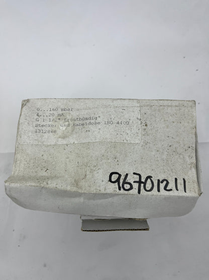 NEW BD Sensors LMK 351 Pressure Transmitter 0–160 mbar 4–20mA G1½" ISO4400 Boxed