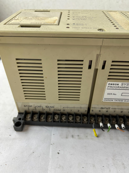 Omron SYSMAC S6 3G2S6-CPU15 Programmable Controller with I/O Module Used Spare