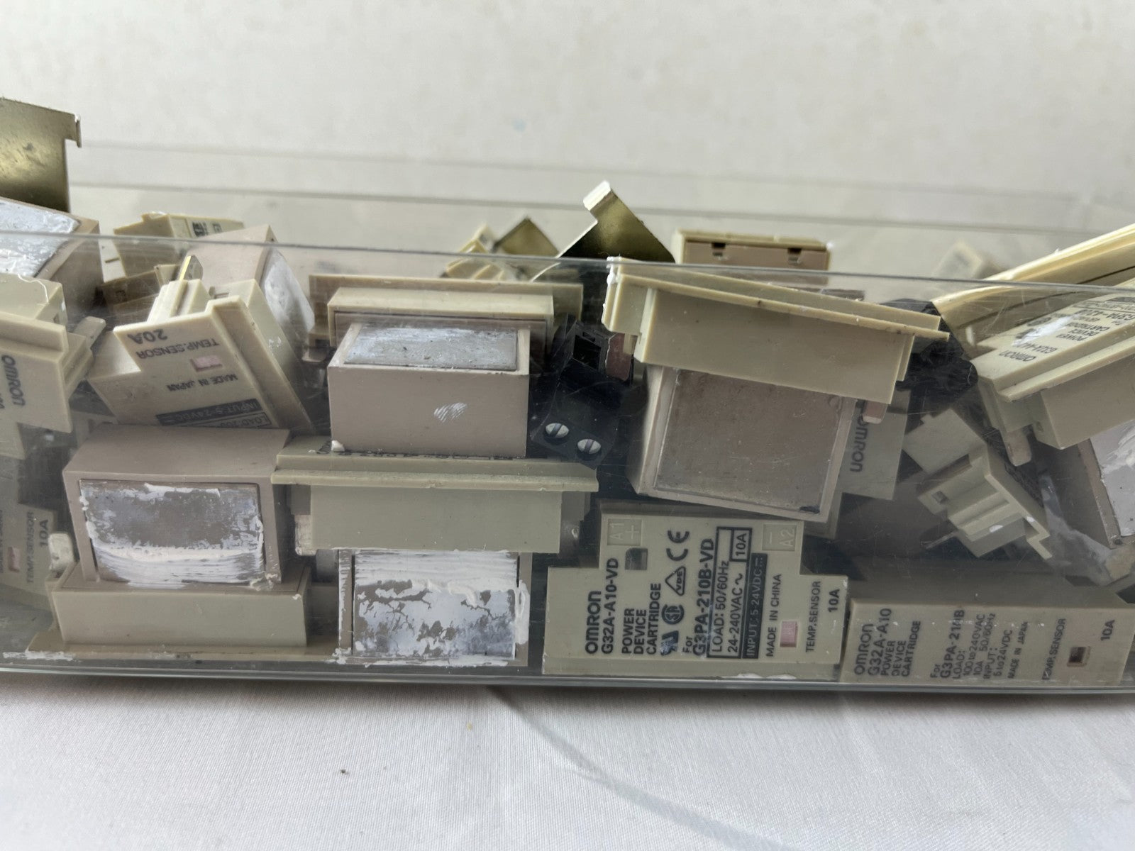 Omron G3PA-420B-VD Solid State Relay Lot 20A SSR Power Cartridges G32A-A420-VD