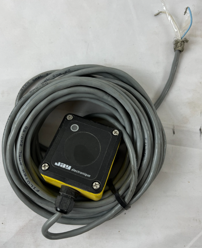JAY Electronique Inductive Proximity Sensor Long Cable Industrial Sensor Used
