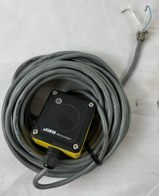 JAY Electronique Inductive Proximity Sensor Long Cable Industrial Sensor Used