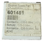 CI5-9 Mini Contactor Spare Part 601481 NC Module New Old Stock Spare Unit