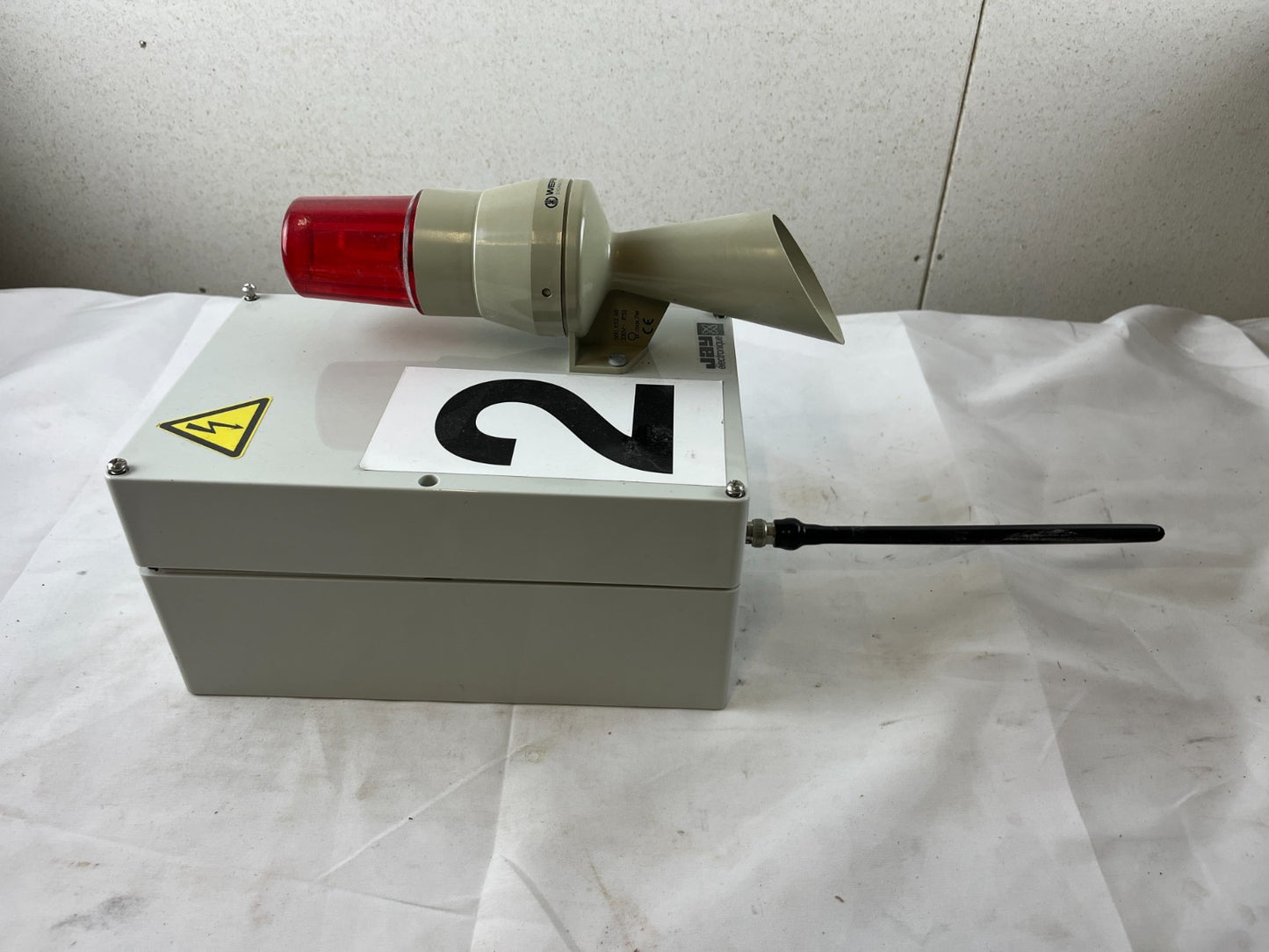 JAY Electronique UDR0CB00-111 Radio Receiver 433MHz IP65 Crane Control Untested