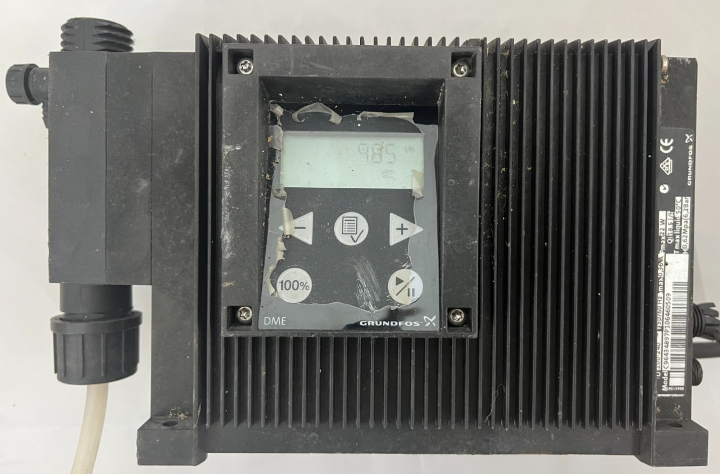 Grundfos DME19-6AK-PP/E/C-S-3122F Digital Dosing Pump 96434897P106460509 Used