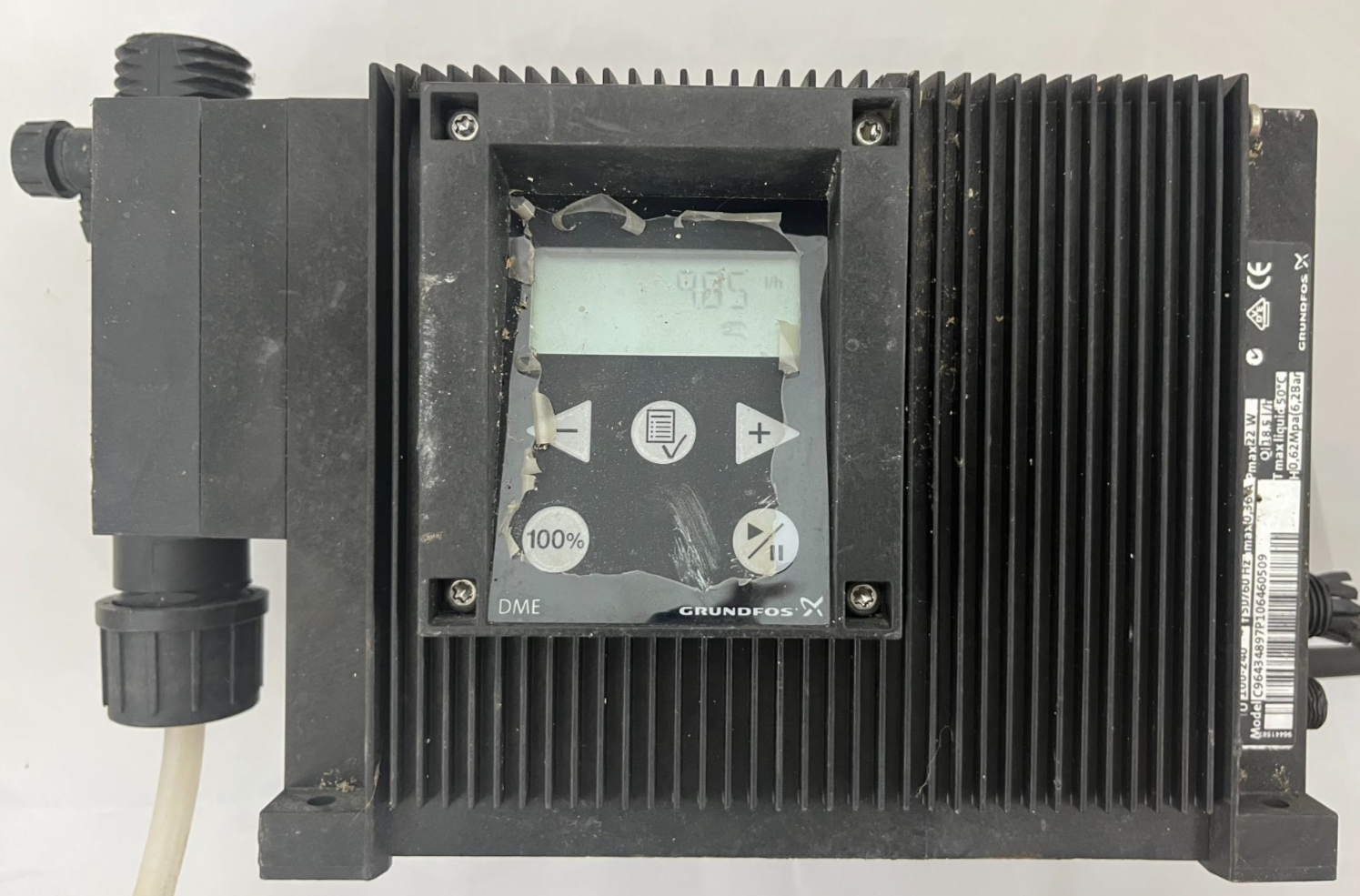 Grundfos DME19-6AK-PP/E/C-S-3122F Digital Dosing Pump 96434897P106460509 Used
