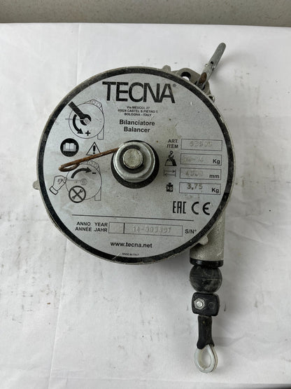Tecna 9350S Tool Balancer 10–14 kg 4500 mm Spring Retractor Used Spare Unit