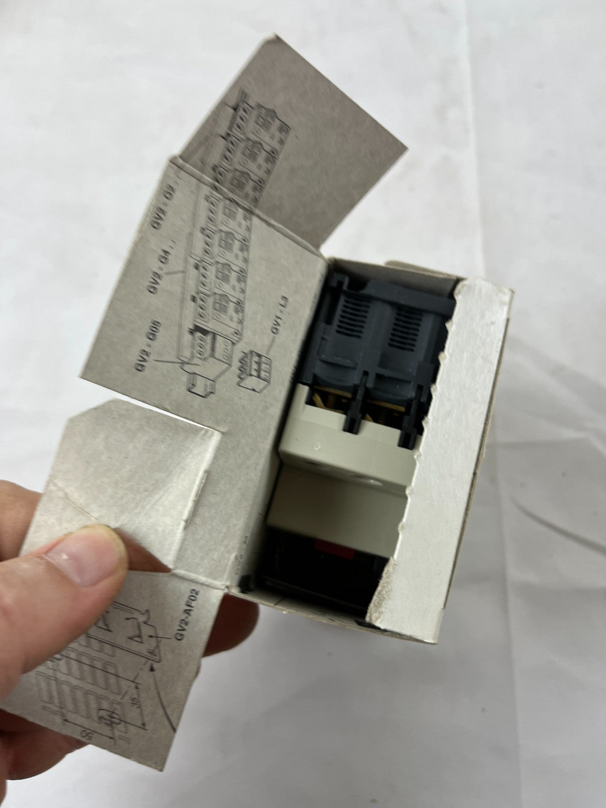 Telemecanique GV2M07 Motor Circuit Breaker Manual Motor Starter 1.6-2.5A New NOS