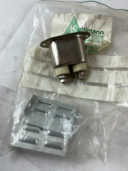 Kuhlmann EL-Varme Dual Terminal Heater Element Bracket Assembly New Old Stock