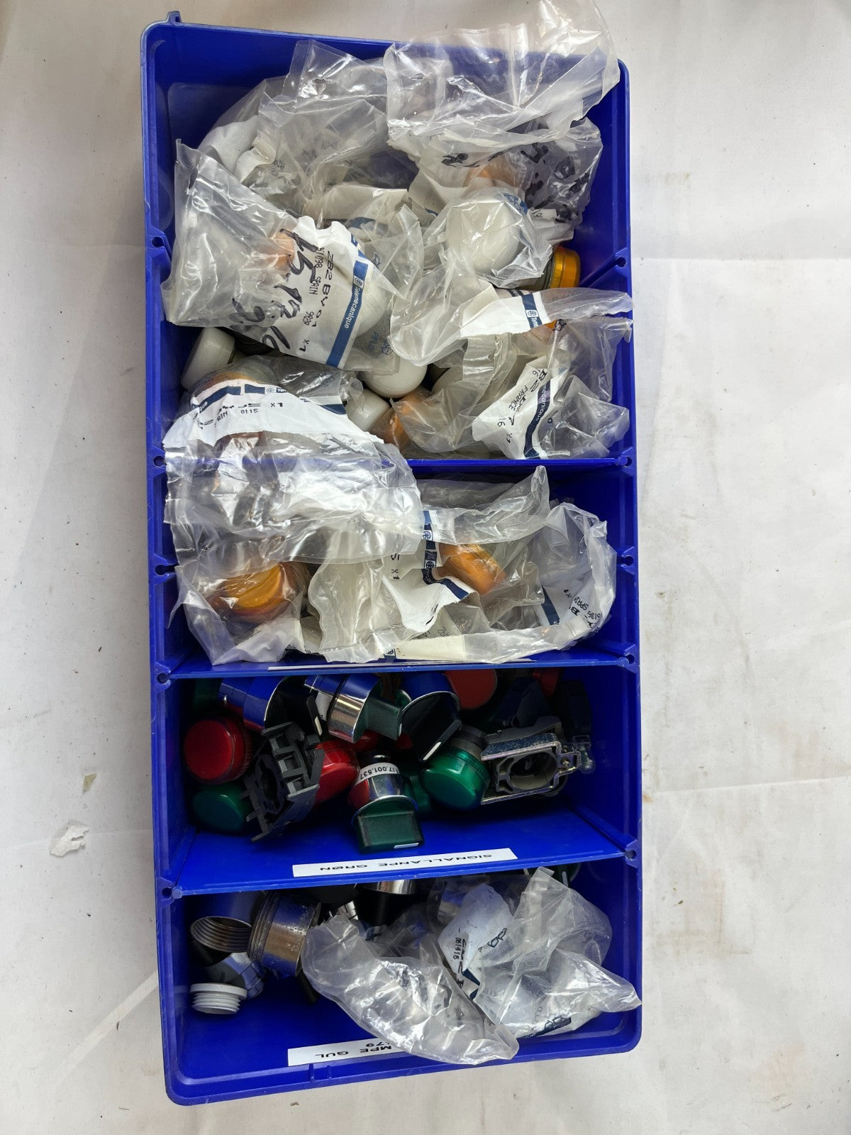 Telemecanique Harmony XB2 Pushbutton Pilot Light Parts Lot 50+ Pcs Mixed