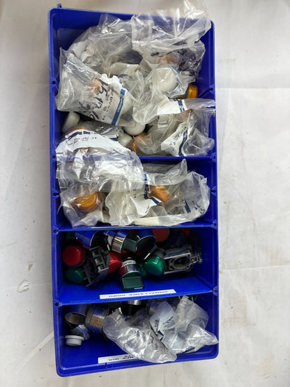 Telemecanique Harmony XB2 Pushbutton Pilot Light Parts Lot 50+ Pcs Mixed
