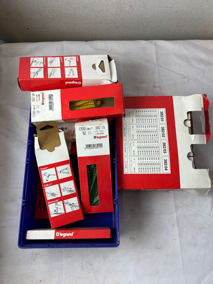 Legrand CAB 3 Cable Markers Number Sleeves Mixed Incomplete Lot New Bundle