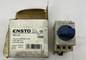 NEW Ensto KS3.25 3-Pole 25A Rotary Load Break Switch DIN Rail/Panel Mount Boxed