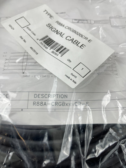 Omron R88A-CRGB020CR-E Encoder Signal Cable 20m for G-Series / SmartStep 2 Servo
