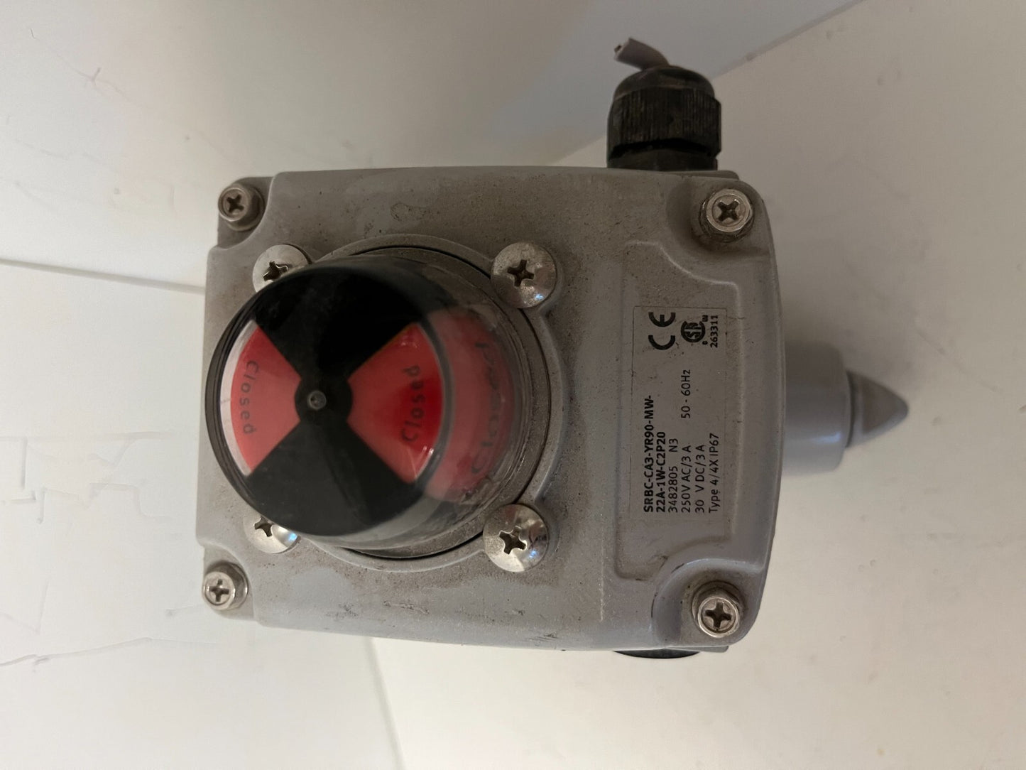 Festo VZBA-1/2"VW-63-T-22-F0304-V4V4T-PS15-R-90-4-C + SRBC-CA3-YR90-MWA-1W