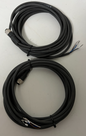 Telemecanique Sensor Connection Cable M12 4-Pin Female Approx 10m Lot of 2 Pcs