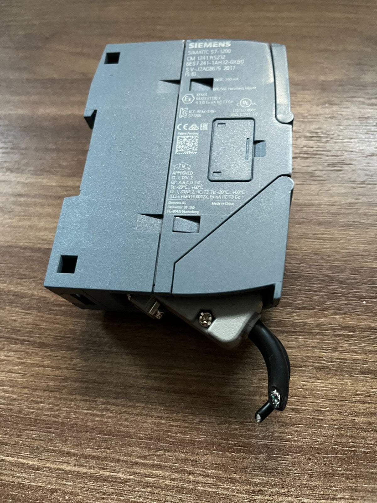 Siemens SIMATIC S7-1200 CM 1241 RS232 Communication Module, 6ES7 241-1AH32-0XB0