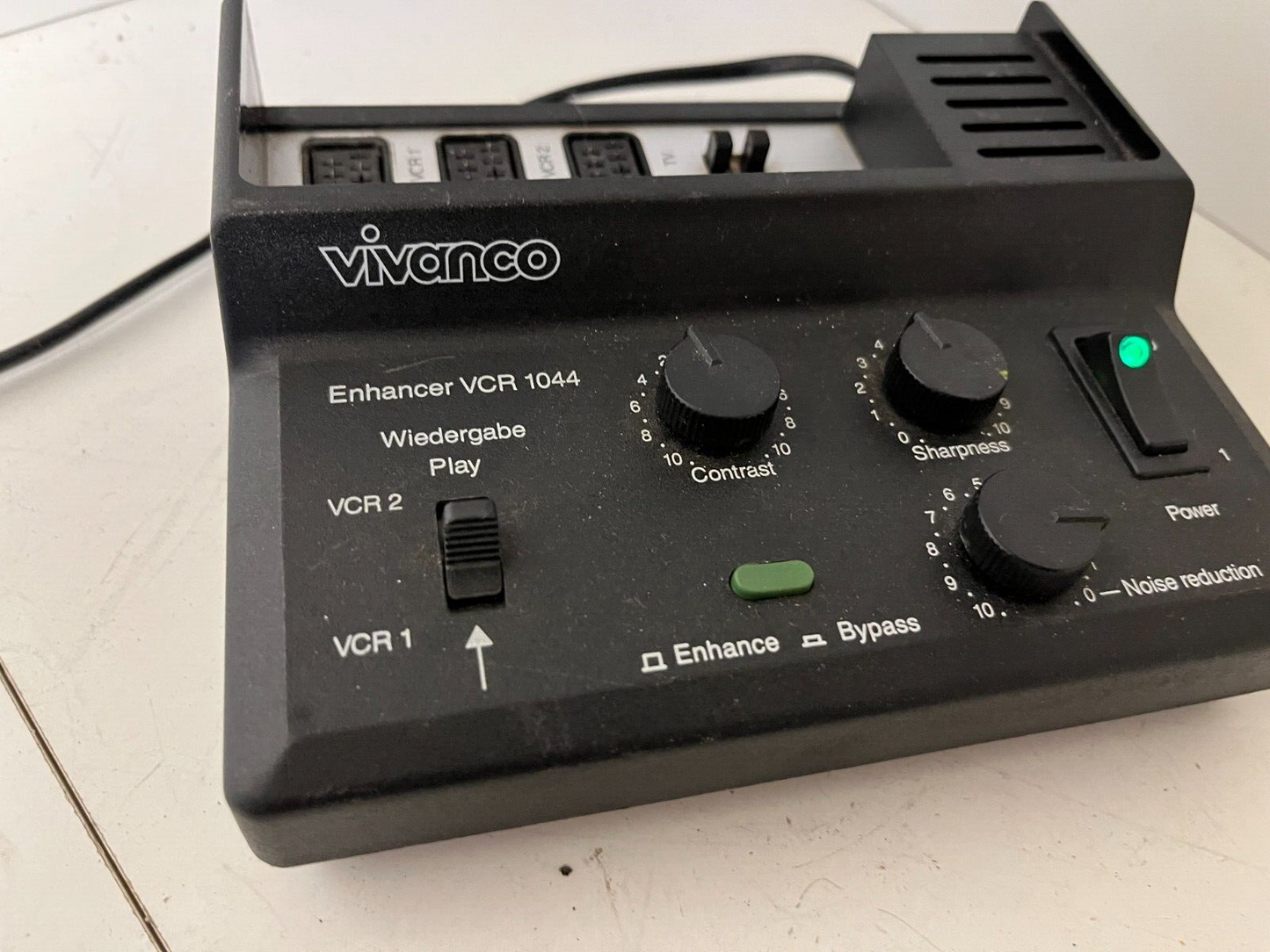 Vivanco VCR 1044 Enhancer Video Processor - Noise Reduction & Sharpness - Tested