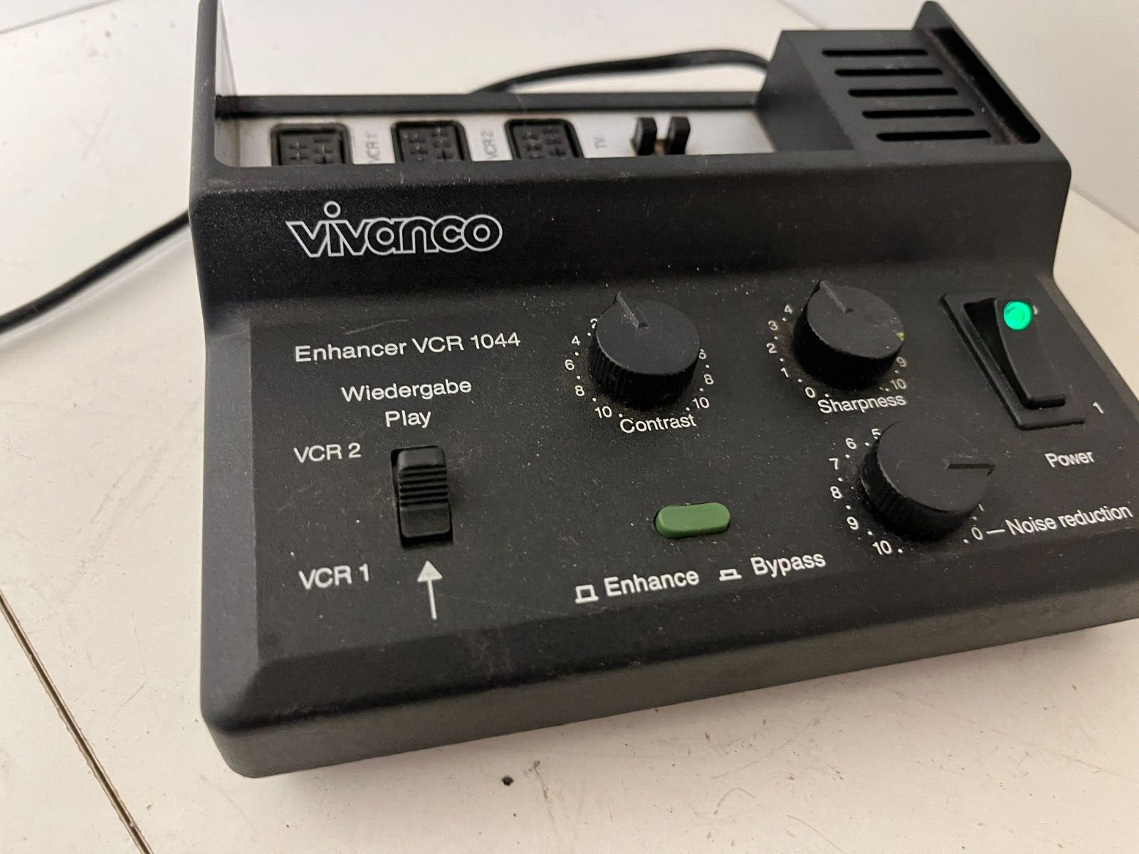 Vivanco VCR 1044 Enhancer Video Processor - Noise Reduction & Sharpness - Tested