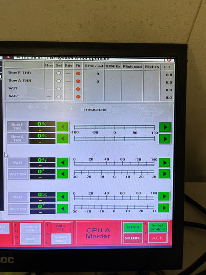 NAVIS IVCS DP-O v3.2 Dynamic Positioning Computer A4200M Tested Working Unit