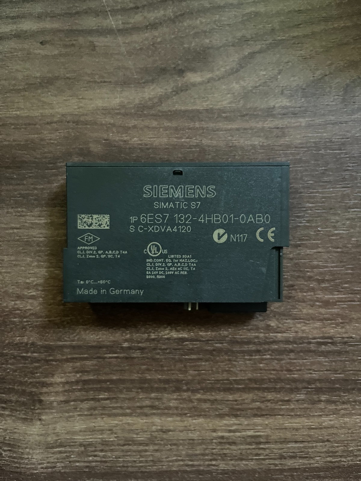 Siemens SIMATIC S7 6ES7 132-4HB01-0AB0 ET200S 2RO Relay Output Module 120V/230V