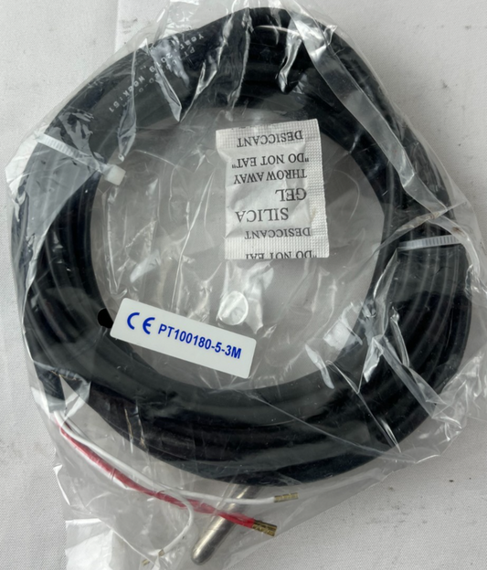 Carlo Gavazzi PT100180-5-3M PT100 Temperature Sensor Probe 3m Cable New Sealed