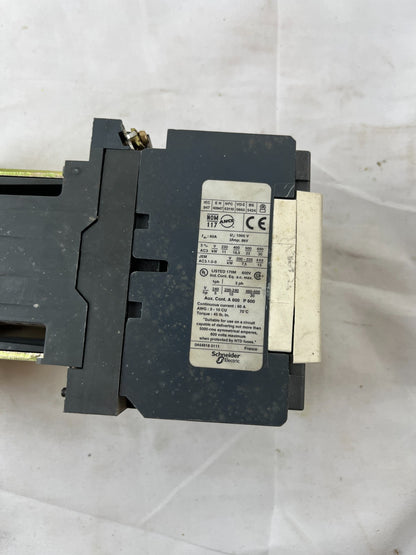 Telemecanique LC1D40 Contactor 60A 3-Pole Motor Contactor LC1 D40 Used Spare