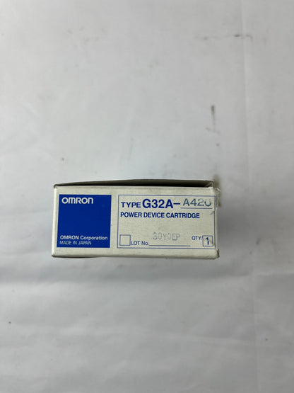 Omron G32A-A420 Power Device Cartridge SSR G3PA-420B 200-480VAC 20A Japan NEW