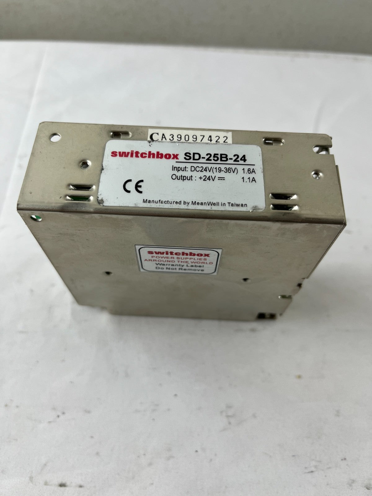 Mean Well Switchbox SD-25B-24 DC-DC Converter 24V 1.1A 24VDC Input 19–36V Used