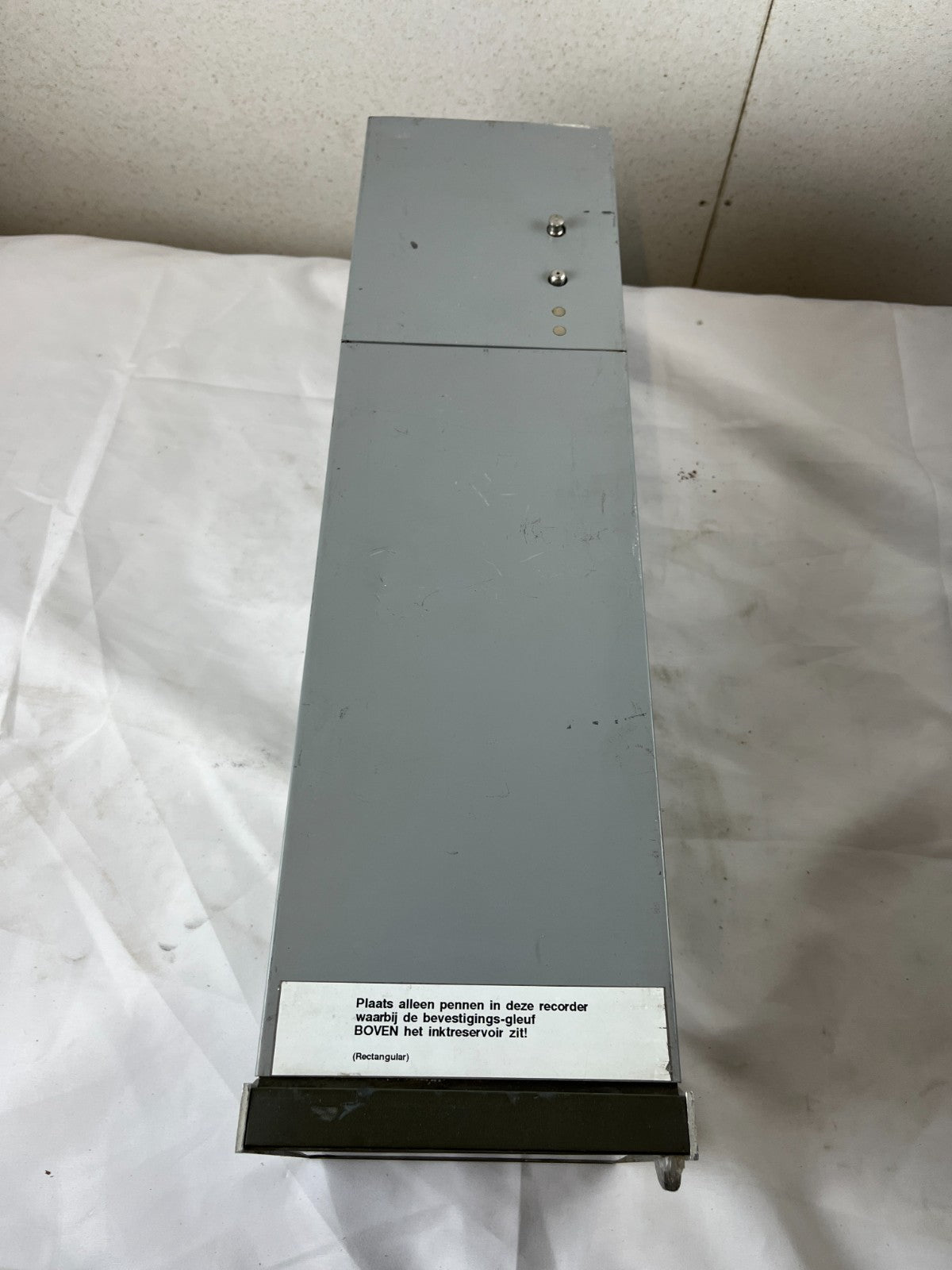 Foxboro SPEC 200 Recorder 220S-3F5 Industrial Chart Recorder Flow Recorder Used