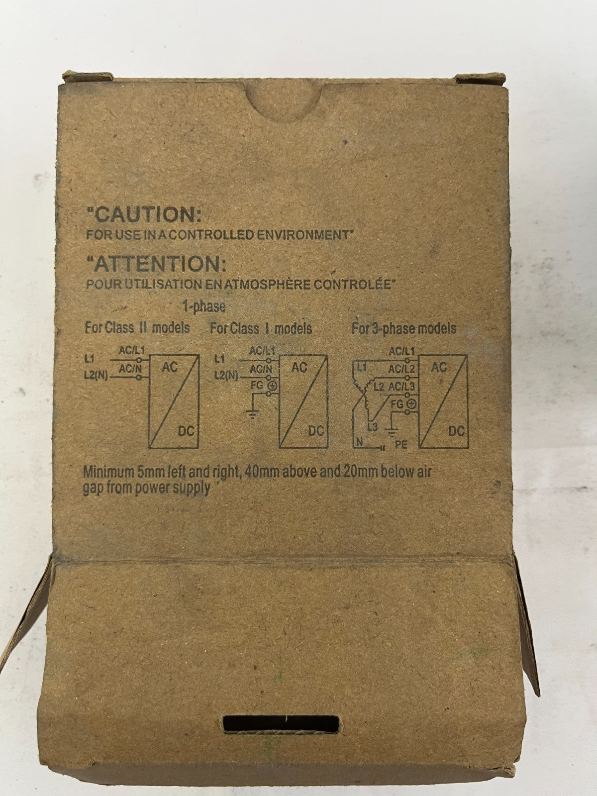 New Mean Well MDR-60-24 DIN Rail Power Supply 24V 2.5A 60W Sealed Box