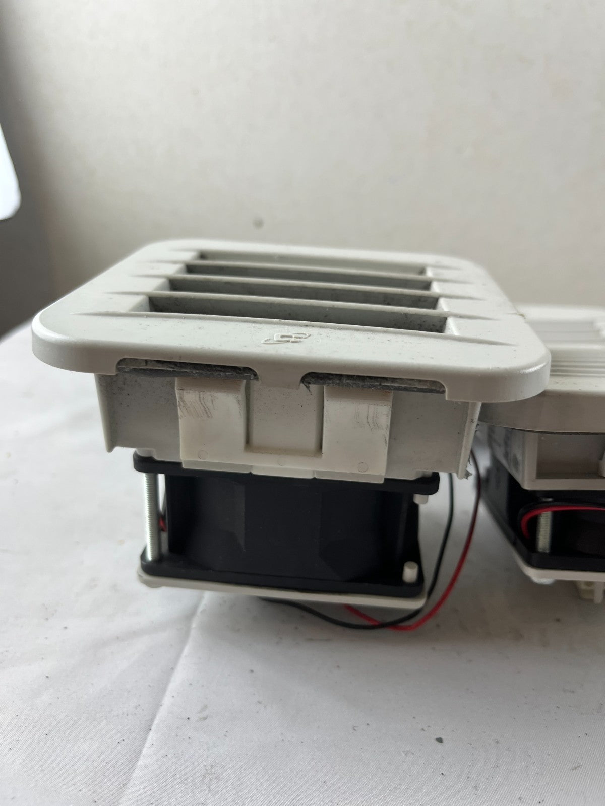 Lot of 4 Cosmotec GSV1000211 Filter Fans 24V DC Enclosure Cooling Used Working