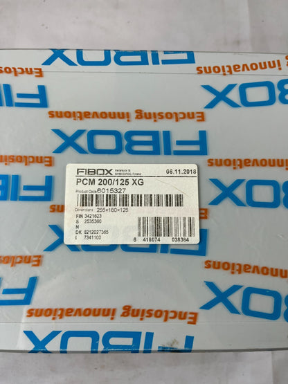 Fibox PCM 200/125 XG Polycarbonate Enclosure 255×180×125mm IP66/IP67 New In Box