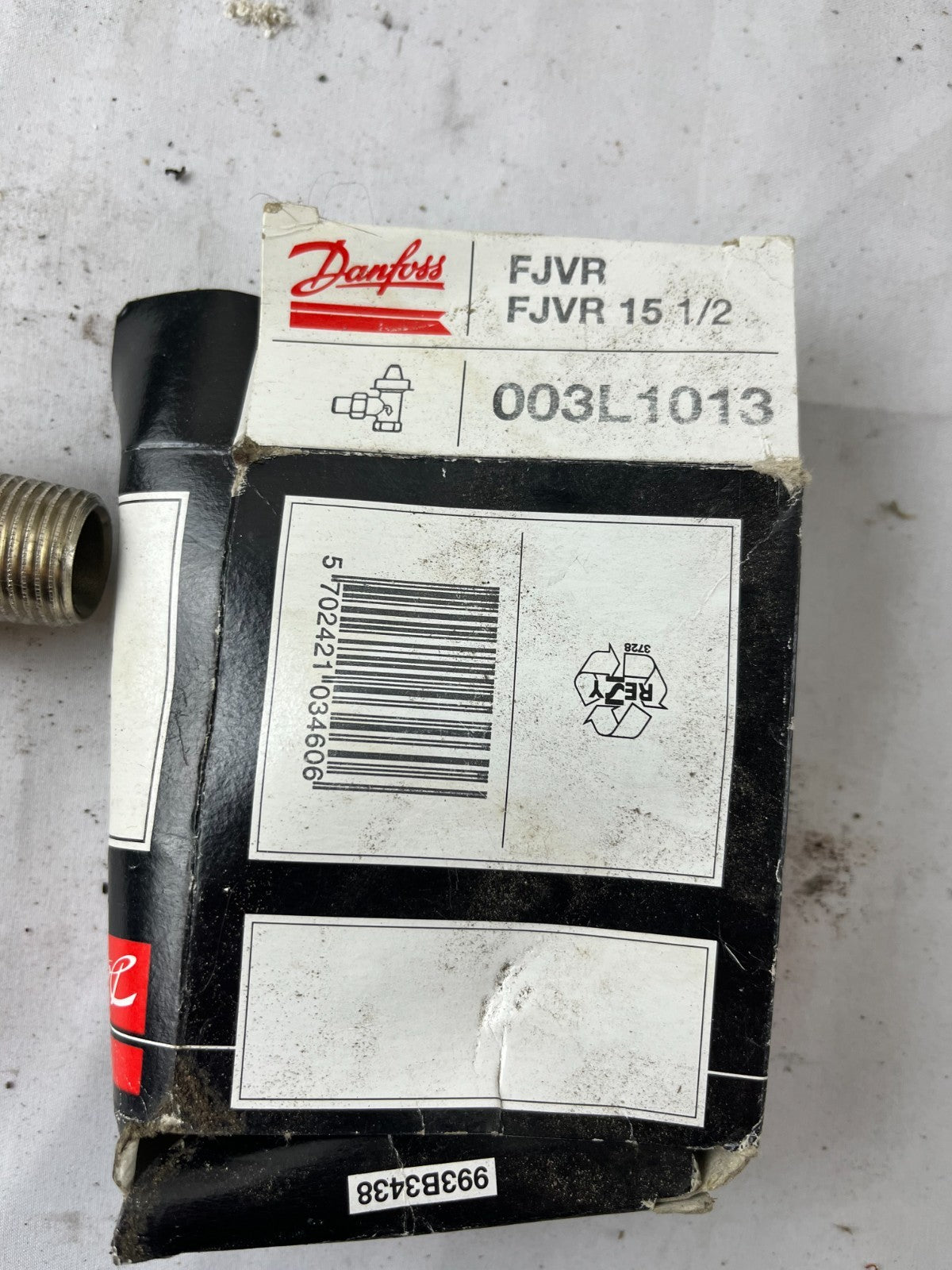 Danfoss FJVR 15 1/2 Return Temperature Limiter Valve 003L1013 New Spare Unit
