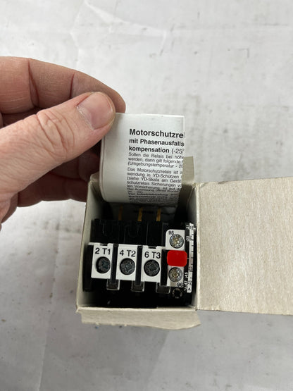 Benedikt & Jäger U12/16E 2.7 Thermal Overload Relay 1.8–2.7A NEW Spare Part