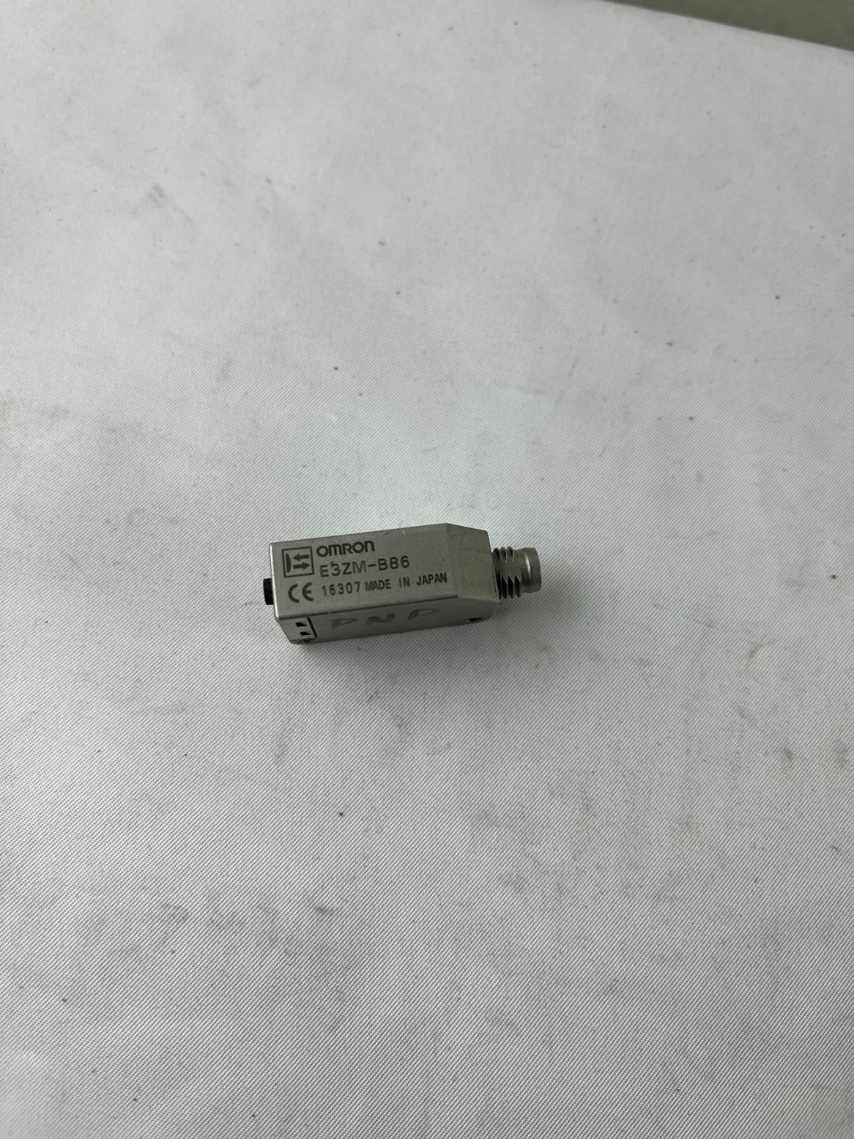 Omron E3ZM-B86 Photoelectric Sensor Stainless M8 Used Japan Spare Unit