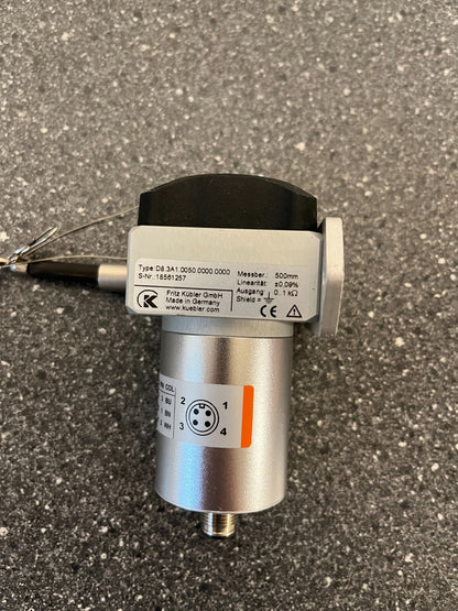 Kübler D8.3A1.0050.A333.0000 Draw Wire Encoder 500mm - Used, Excellent Condition
