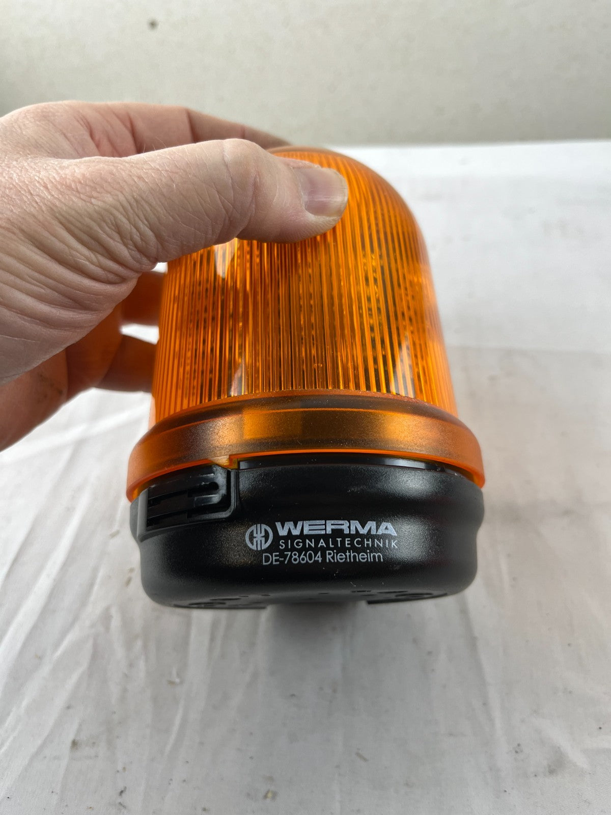 Werma Signaltechnik Amber Warning Beacon NEW Industrial Signal Light Germany