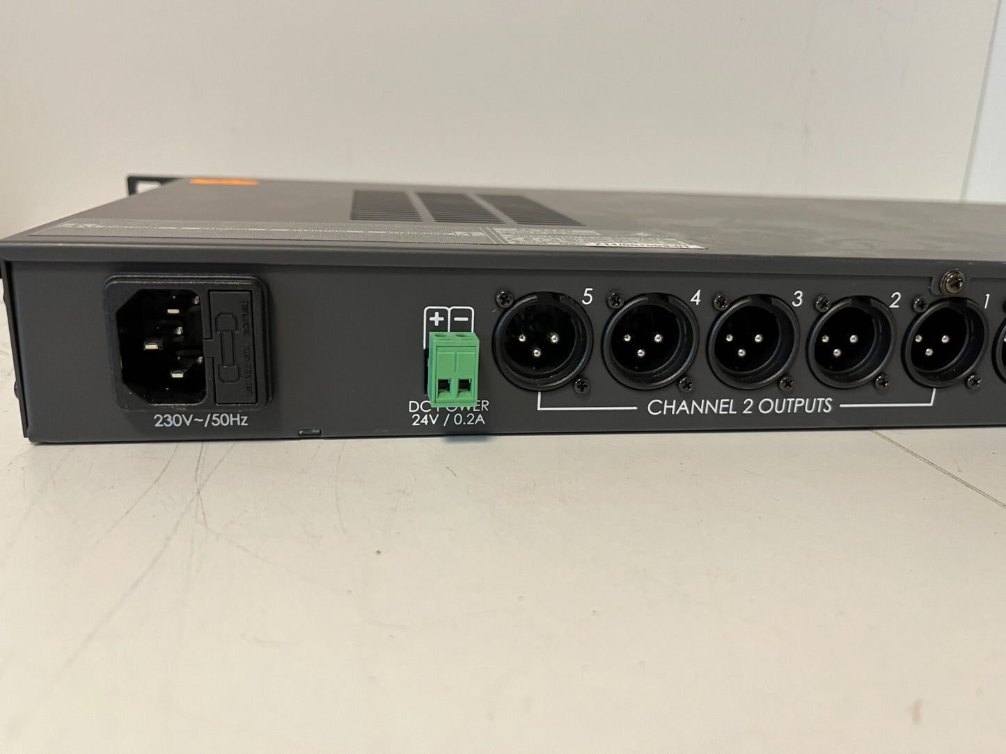 Monacor PA-24AD 10-Way PA Line Splitter Rackmount - Tested & Working