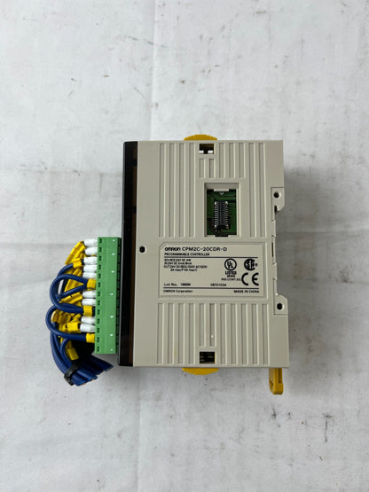 Omron CPM2C-20CDR-D Programmable Controller CPU 12x DC Inputs 8x Relay Outputs