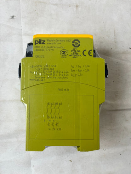 Pilz PNOZ e6.1p 774192 Safety Relay 24VDC 4NO 2SO New Sealed Spare Unit