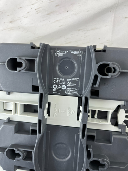 Wohner 33225 Fuse Switch Disconnector 3-Pole 160A 690V IEC 61439-1 Used Spare