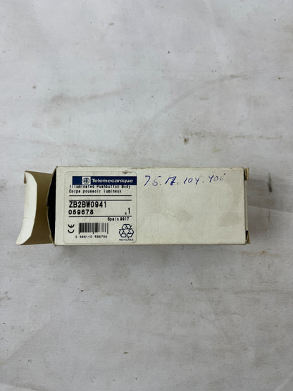 Telemecanique ZB2BW0941 Illuminated Pushbutton Green 1NO New NOS Spare Unit
